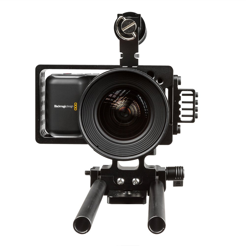 Amazon.com: Ikan ELE-BMPCC-C Blackmagic Pocket Cinema Camera Cage